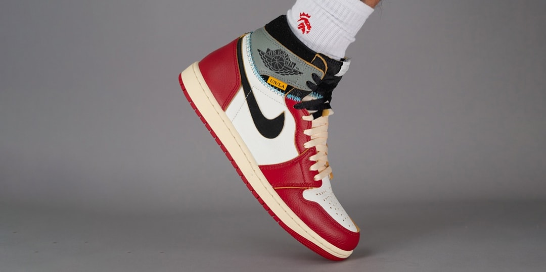 On-Foot Look at 2025's Union LA x Air Jordan 1 High OG