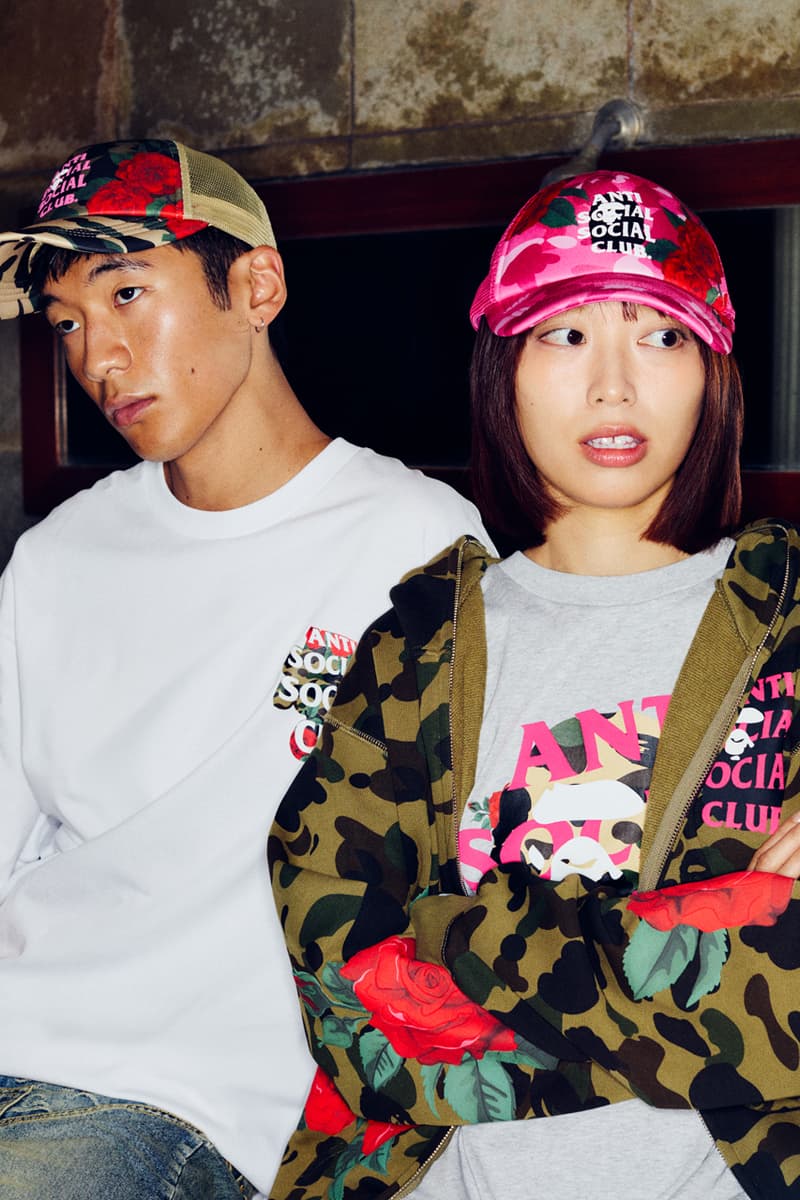 Anti Social Social Club BAPE FW24 Дата выхода информация список магазинов руководство по покупке фото цена
