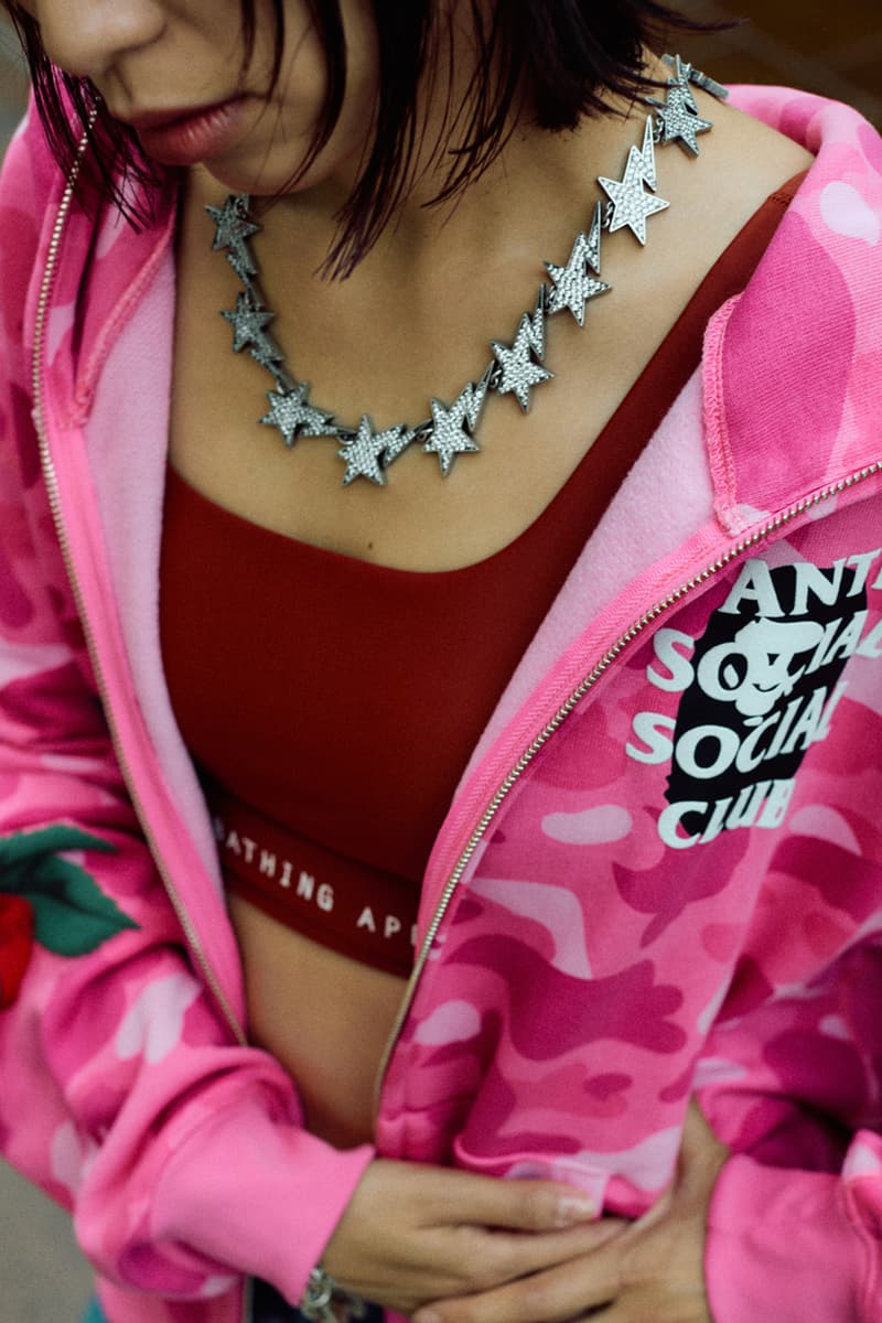 Anti Social Social Club BAPE FW24 Дата выхода информация список магазинов руководство по покупке фото цена