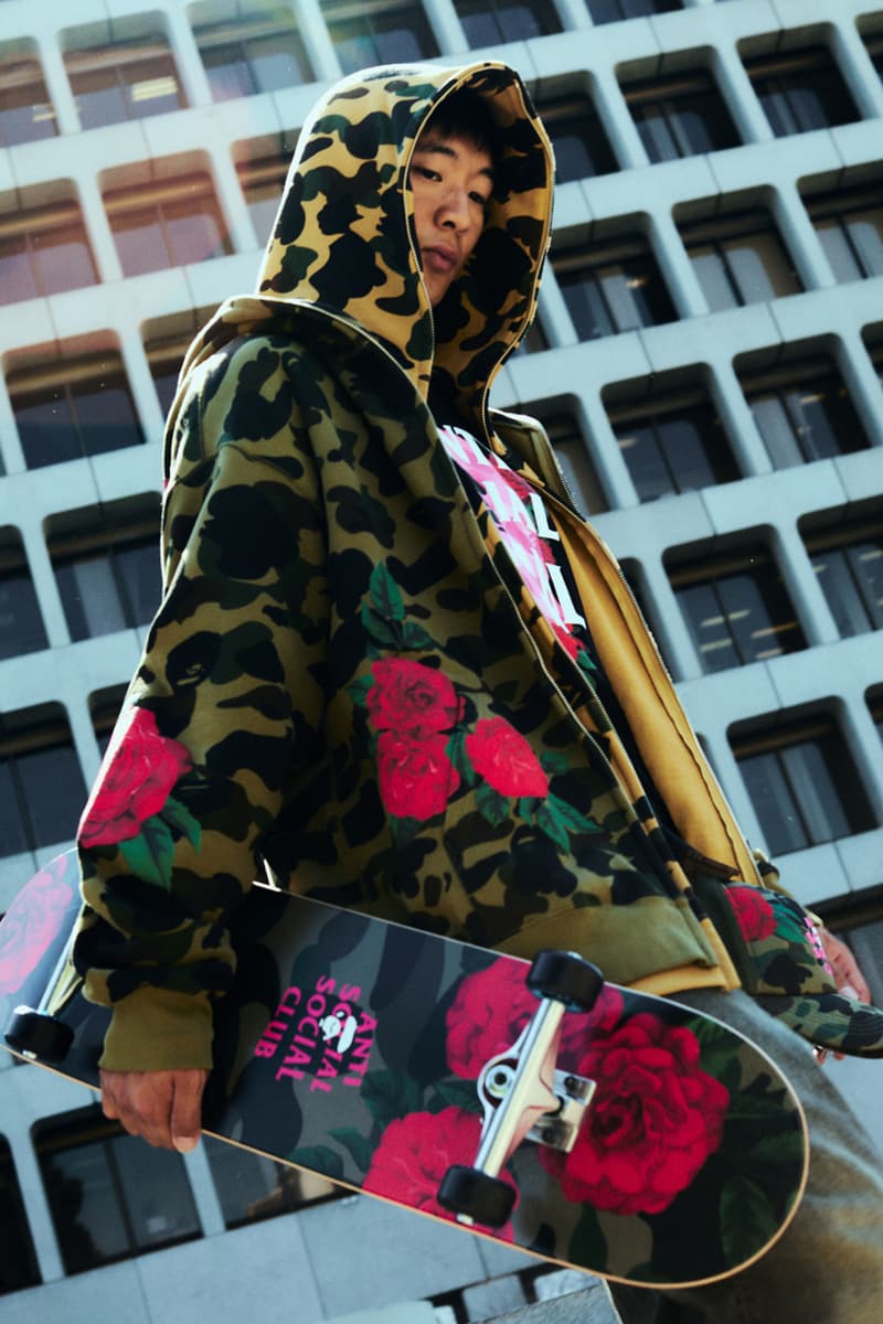 Anti Social Social Club BAPE FW24 Дата выхода информация список магазинов руководство по покупке фото цена