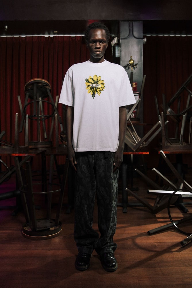 Babylon LA Lifts the Curtain on First FW24 Drop lookbook collection release info price shop los angeles streetwear fashion graphic 