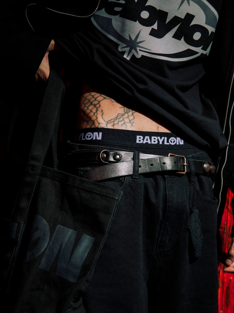 Babylon LA Lifts the Curtain on First FW24 Drop lookbook collection release info price shop los angeles streetwear fashion graphic 