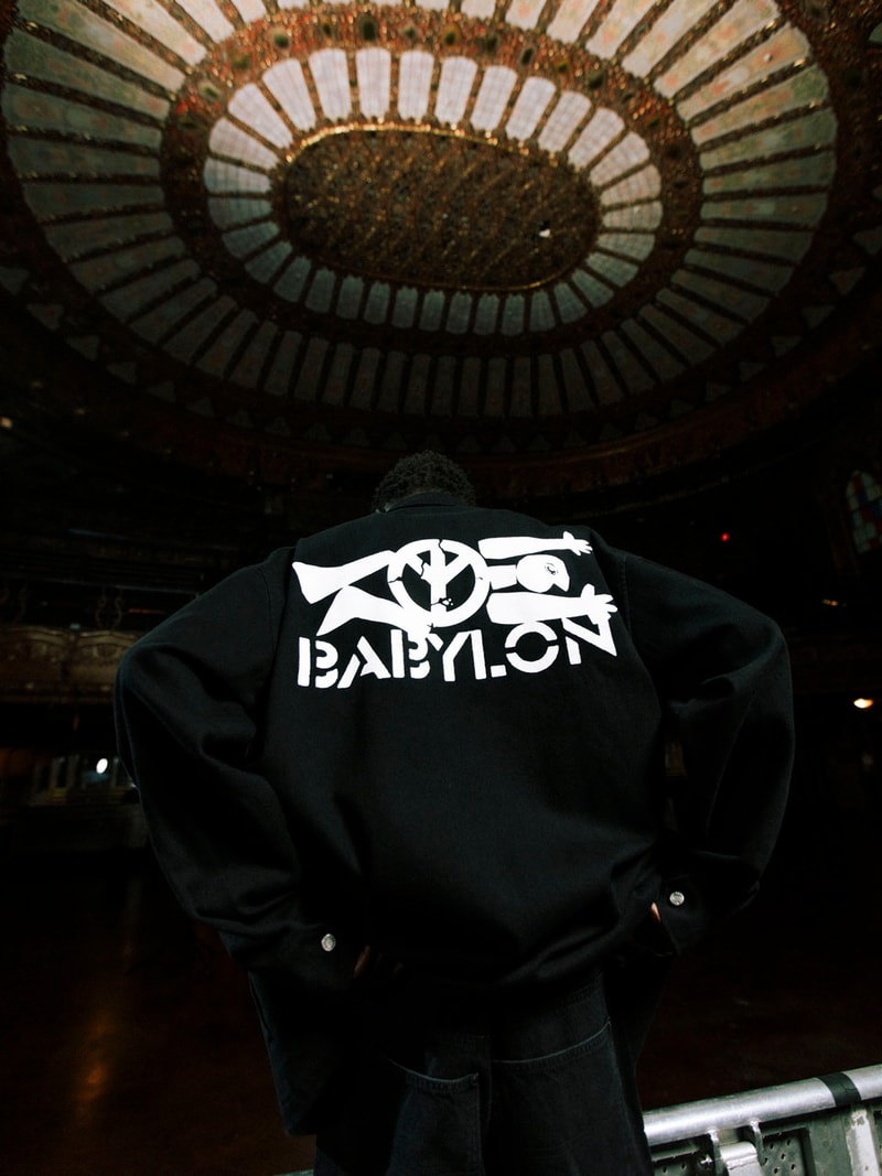 Babylon LA Lifts the Curtain on First FW24 Drop lookbook collection release info price shop los angeles streetwear fashion graphic 
