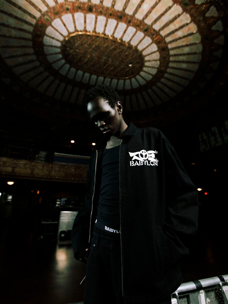 Babylon LA Lifts the Curtain on First FW24 Drop lookbook collection release info price shop los angeles streetwear fashion graphic 