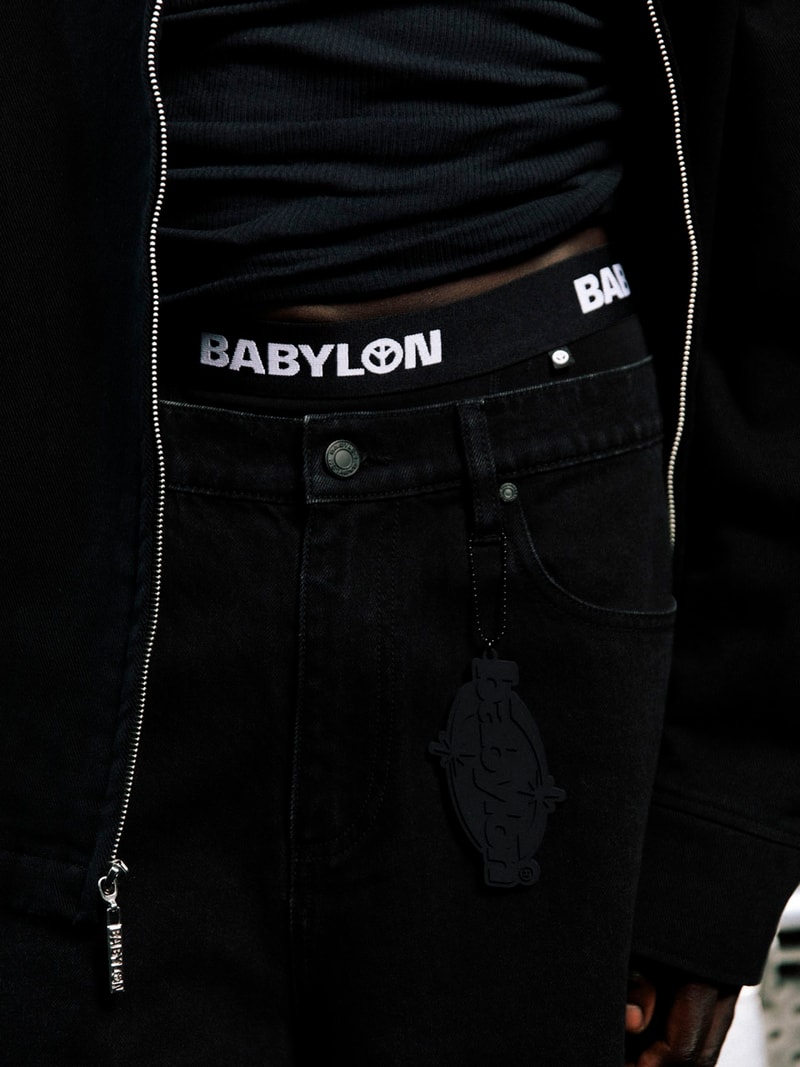 Babylon LA Lifts the Curtain on First FW24 Drop lookbook collection release info price shop los angeles streetwear fashion graphic 