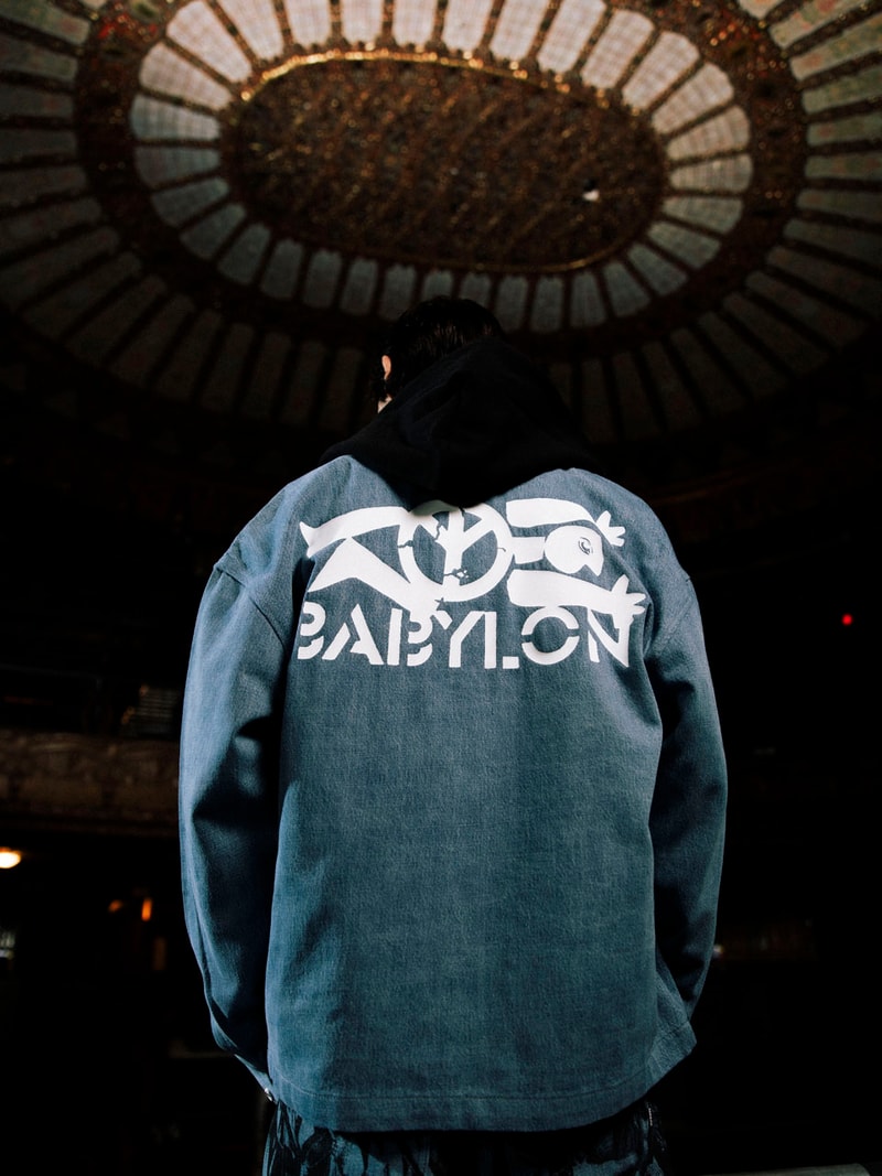 Babylon LA Lifts the Curtain on First FW24 Drop lookbook collection release info price shop los angeles streetwear fashion graphic 