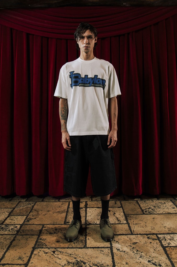 Babylon LA Lifts the Curtain on First FW24 Drop lookbook collection release info price shop los angeles streetwear fashion graphic 