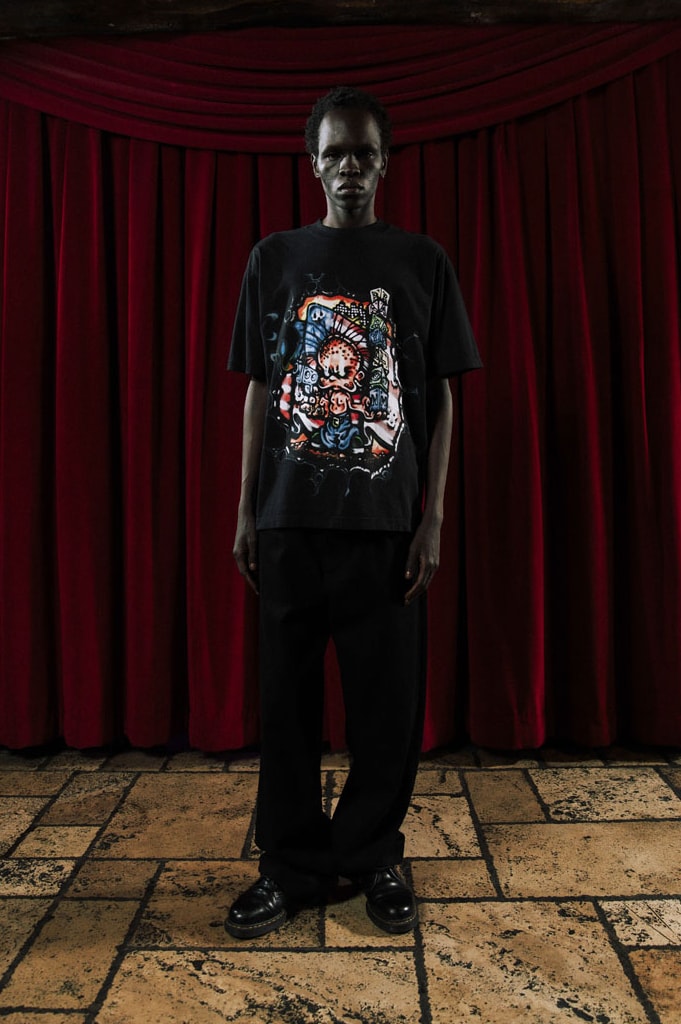 Babylon LA Lifts the Curtain on First FW24 Drop lookbook collection release info price shop los angeles streetwear fashion graphic 
