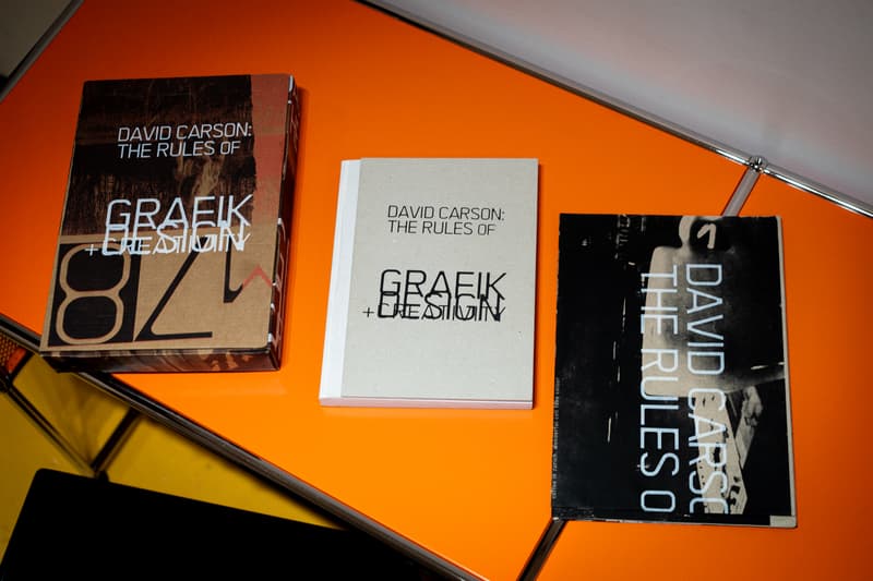 david carson the rules of grafik design plus creativity book release