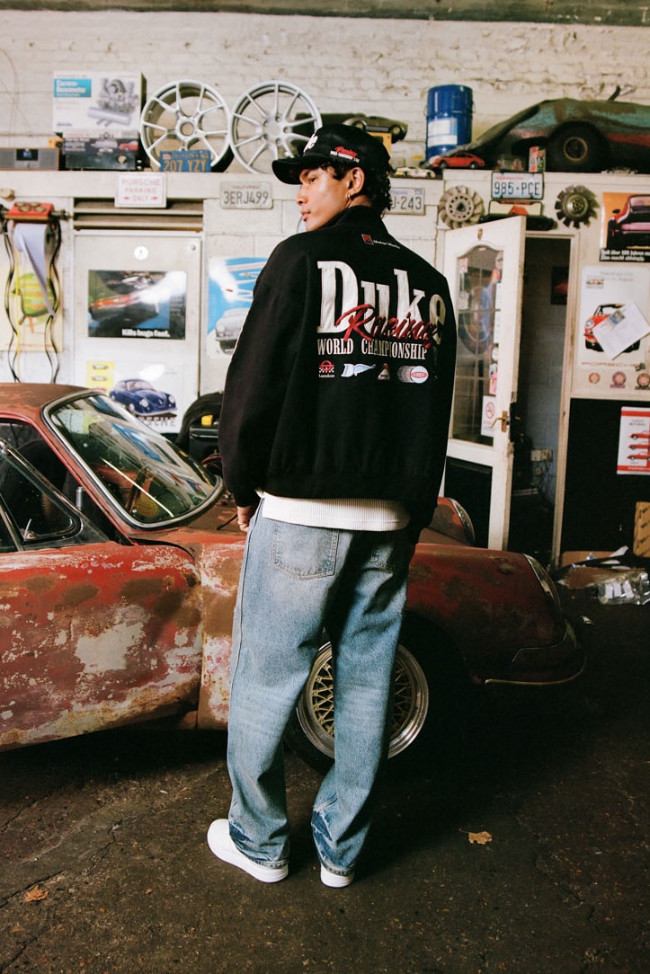 DUKE+DEXTER "Duke Racing" Collection Fashion Streetwear Clothing London UK Penny Loafer Cars Contemporary Fashion