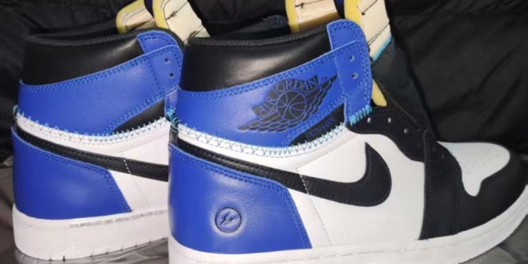 On-Foot Look at the Union LA x fragment design x Air Jordan 1 High OG