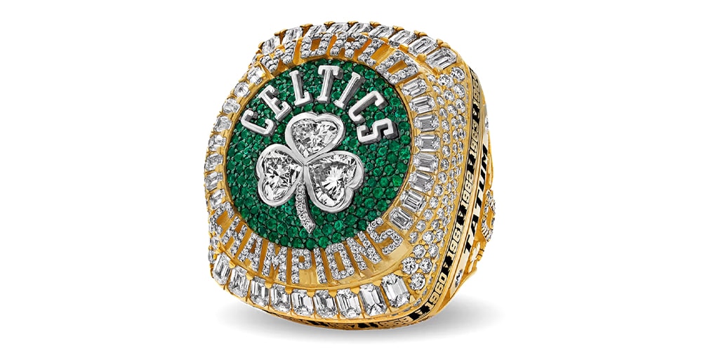 Closer Look Boston Celtics' NBA Championship Rings Hypebeast