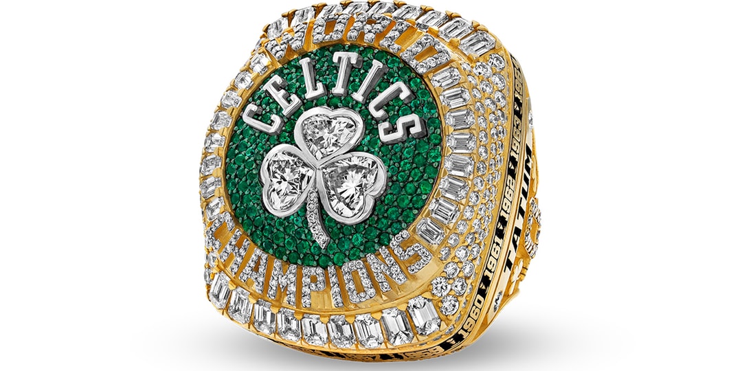 Closer Look Boston Celtics' NBA Championship Rings Hypebeast