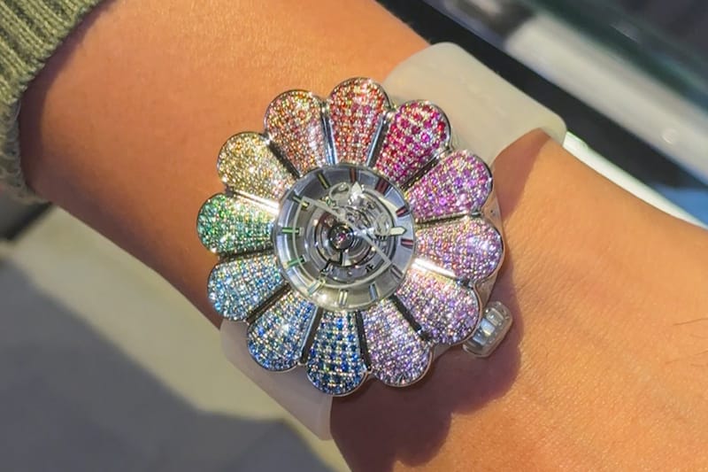 Closer Look: Hublot MP-15 Takashi Murakami Tourbillon Sapphire Rainbow