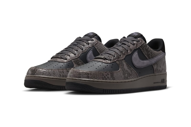 Nike Air Force 1 Low Snakeskin HF2898-001 Release Info