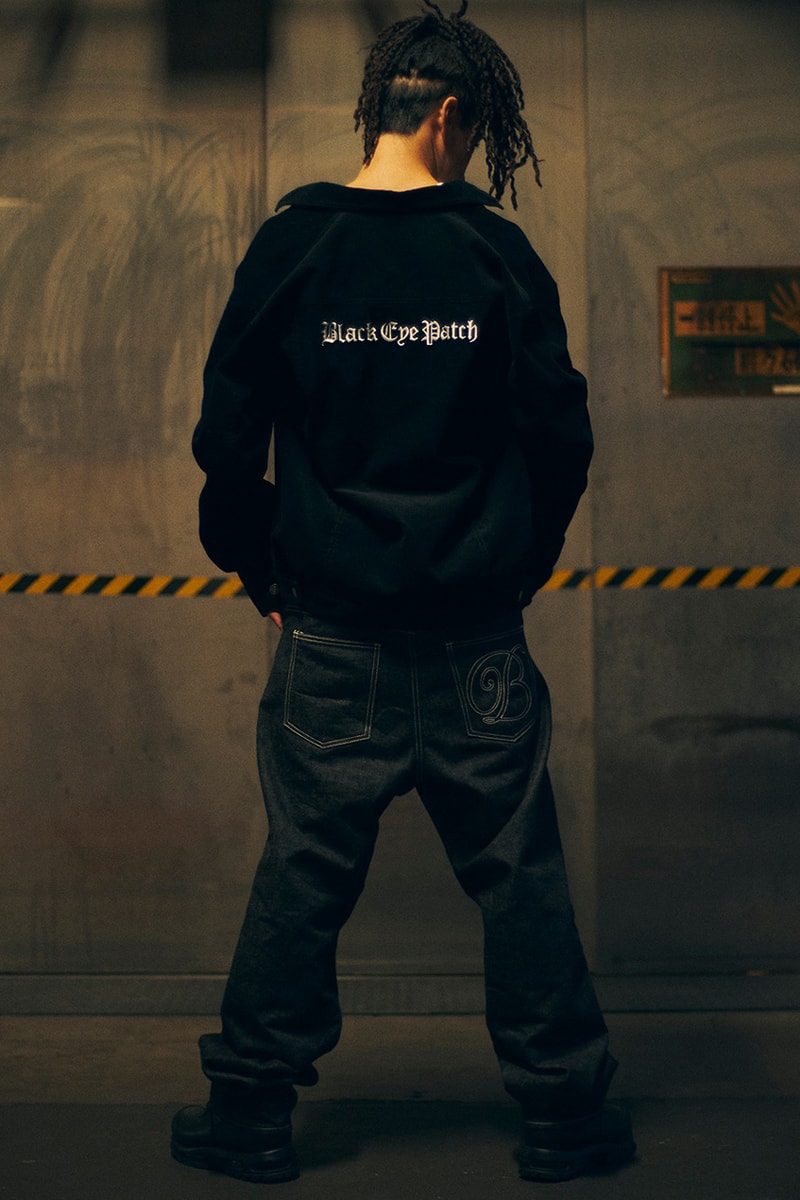 BlackEyePatch Goes Green for Latest Winter Drop release info lookbook collection fall/winter 2024 hoodie zip up jacket track graphic green camo 