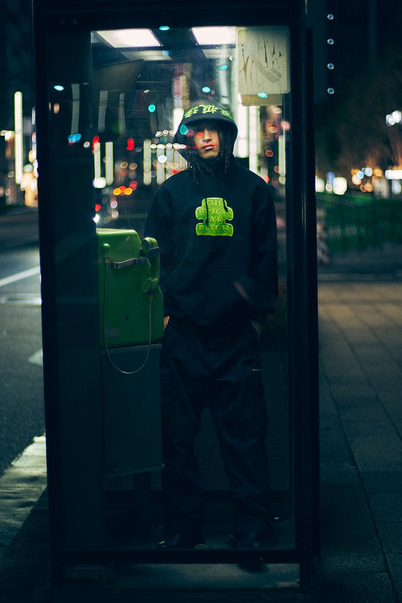BlackEyePatch Goes Green for Latest Winter Drop release info lookbook collection fall/winter 2024 hoodie zip up jacket track graphic green camo 