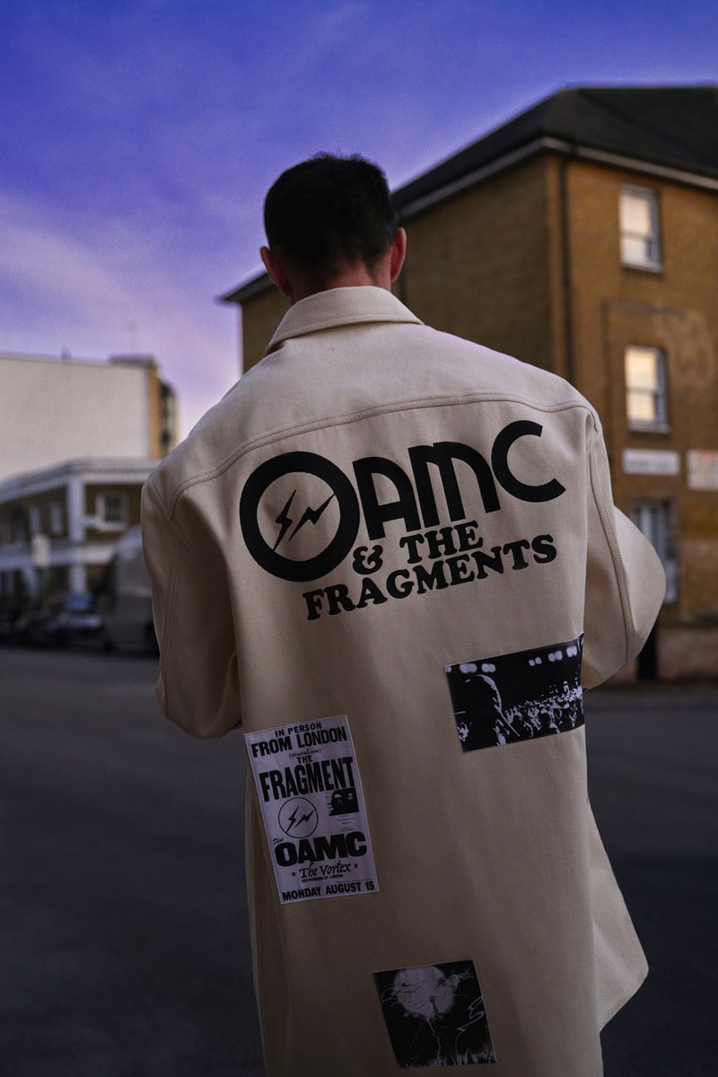 fragment design x OAMC Run It Back With Another Six-Piece Capsule release info hiroshi fujiwara collab collection lookbook website price 