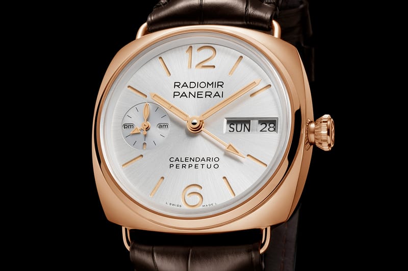 Panerai представляет усложнение с вечным календарем для наручных часов Radiomir