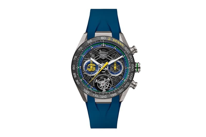 Информация о выпуске TAG Heuer Carrera Chronograph Tourbillon Senna