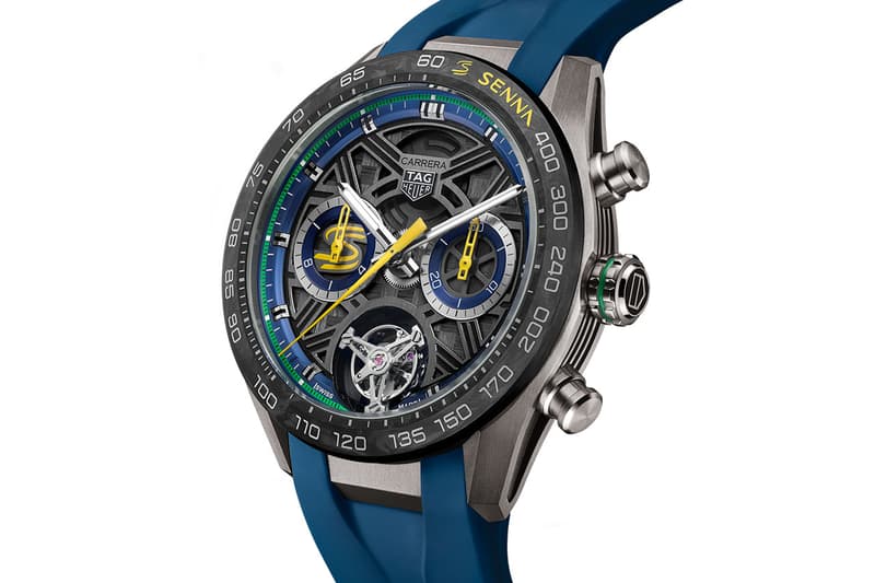 Информация о выпуске TAG Heuer Carrera Chronograph Tourbillon Senna