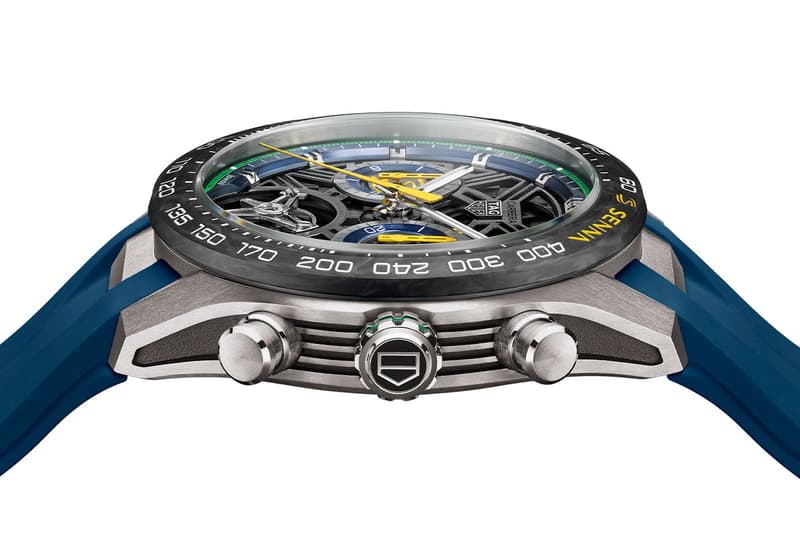 Информация о выпуске TAG Heuer Carrera Chronograph Tourbillon Senna