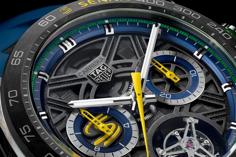 Информация о выпуске TAG Heuer Carrera Chronograph Tourbillon Senna