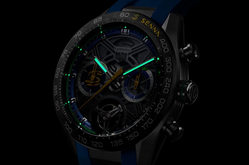 Информация о выпуске TAG Heuer Carrera Chronograph Tourbillon Senna