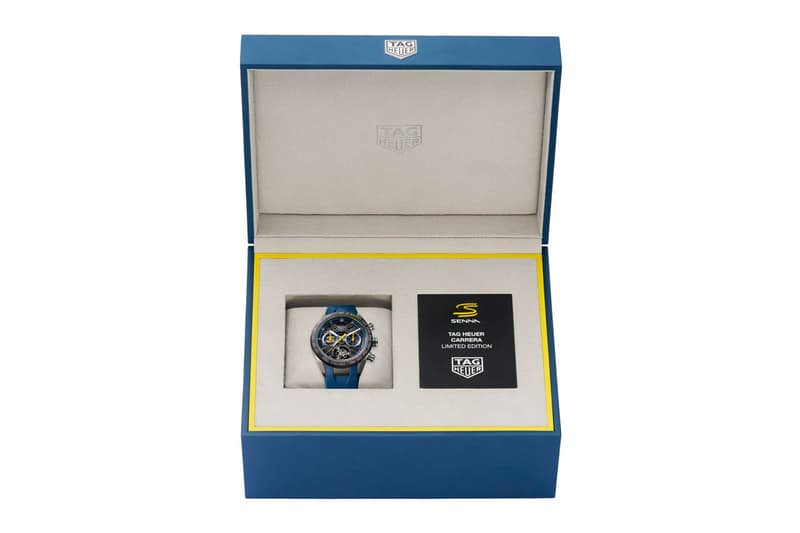 Информация о выпуске TAG Heuer Carrera Chronograph Tourbillon Senna