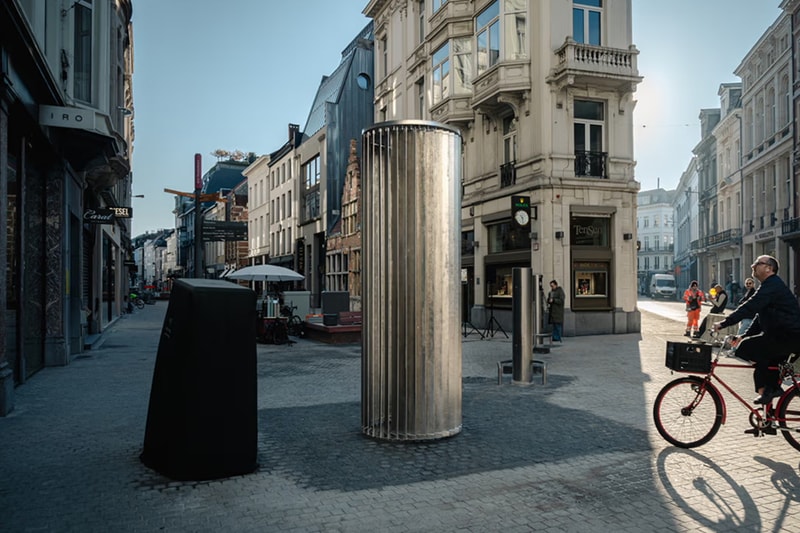Martin Margiela "Blinds" Art Installation Antwerp Schuttershofstraat Middleheim Museum Kunst in de Stad 