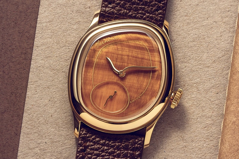 Berneron Mirage 34mm Lapis Lazuli Tiger Eye Info Silvain Berneron Marie-Alix Berneron Cal. 215