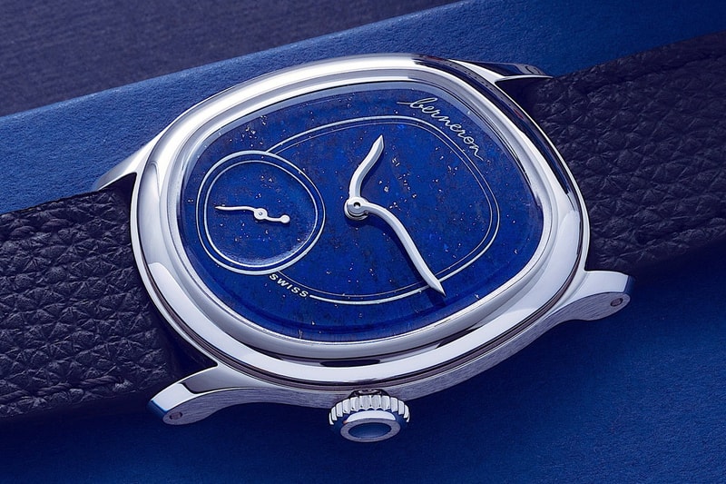 Berneron Mirage 34mm Lapis Lazuli Tiger Eye Info Silvain Berneron Marie-Alix Berneron Cal. 215