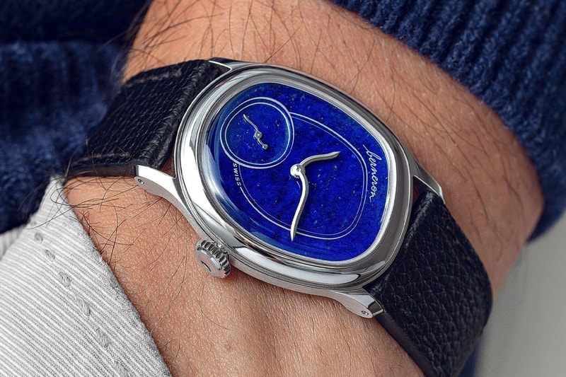 Berneron Mirage 34mm Lapis Lazuli Tiger Eye Info Silvain Berneron Marie-Alix Berneron Cal. 215