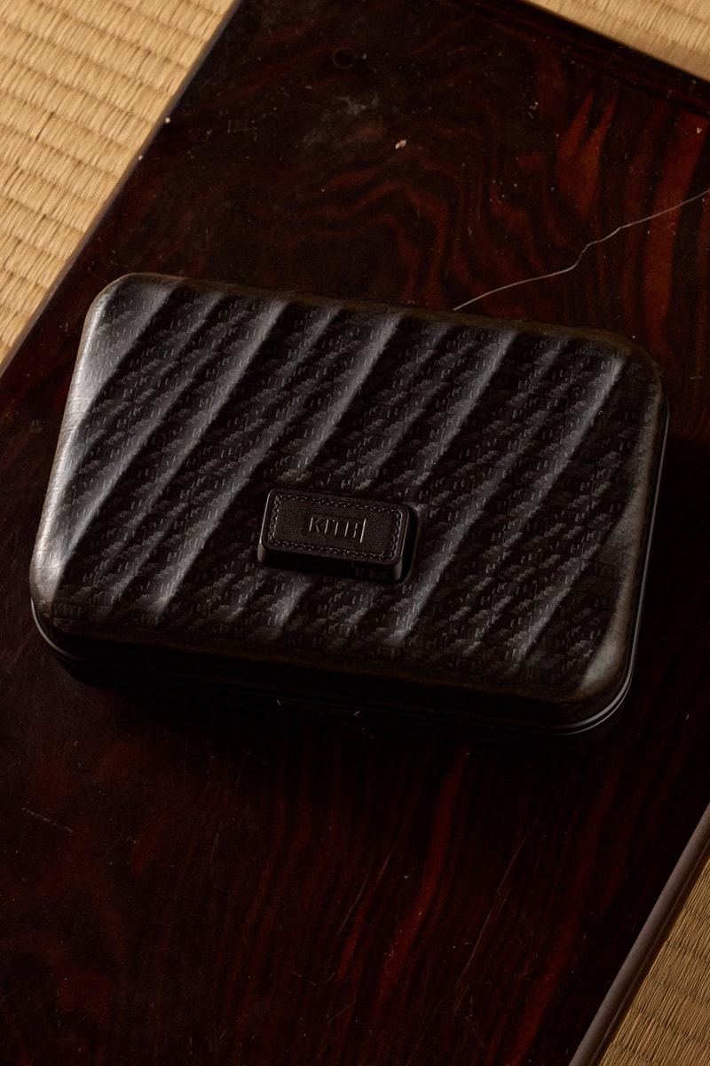 Kith and TUMI Debut Premium Travel Bag Collection Release info collaboration