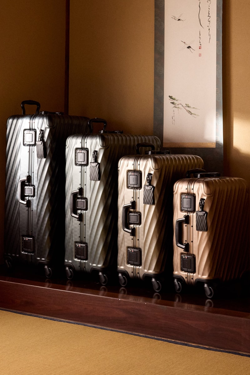 Kith and TUMI Debut Premium Travel Bag Collection Release info collaboration