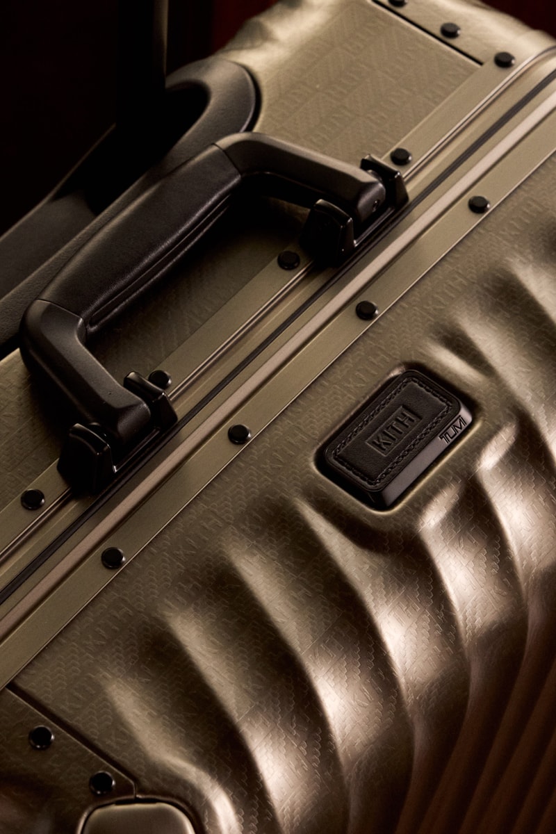 Kith and TUMI Debut Premium Travel Bag Collection Release info collaboration