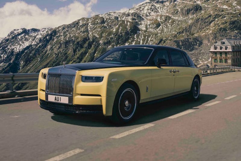 Rolls-Royce представляет уникальный Phantom Goldfinger