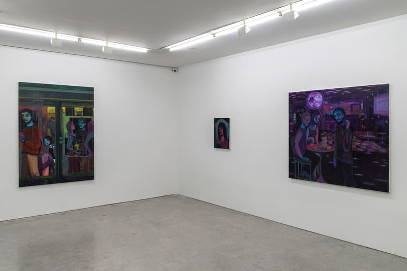 Danielle Roberts Solo Exhibition Fredericks Freiser Phosphorescence Gasoline Painting Art Artworks New York