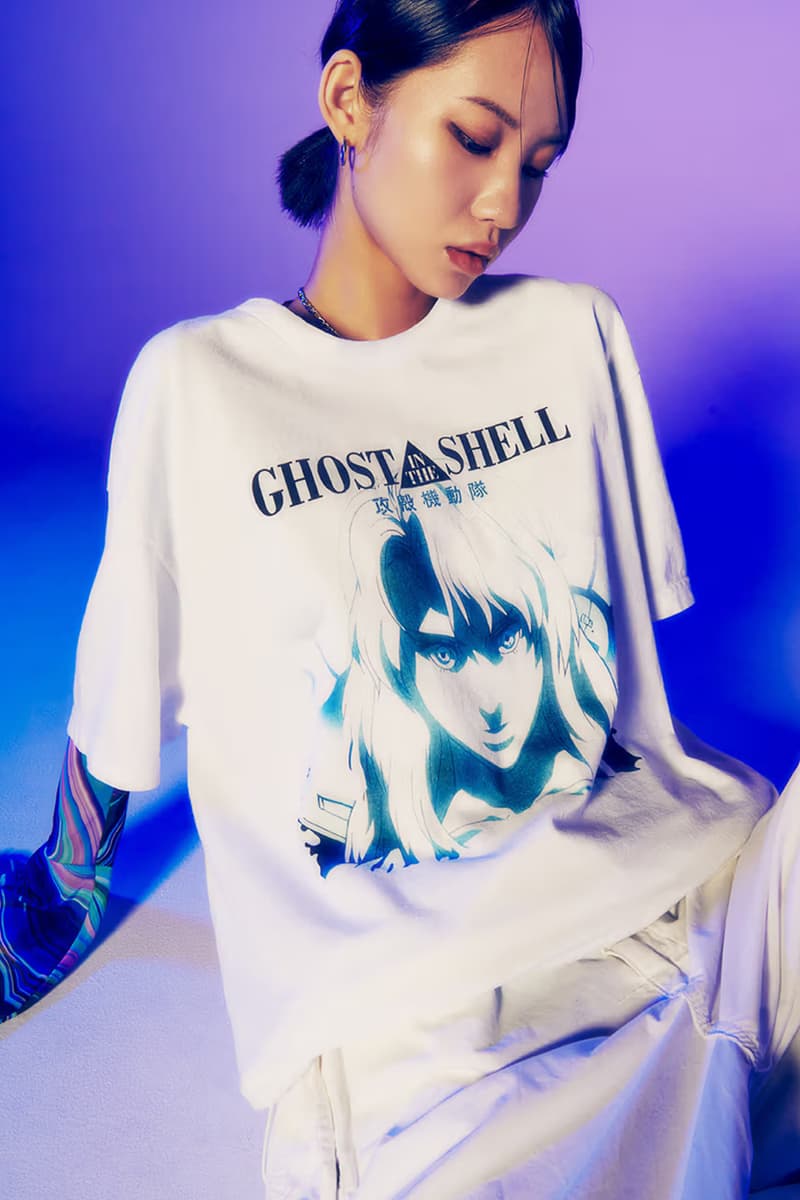 F-LAGSTUF-F x 'Ghost In The Shell' Capsule Collection Release Info