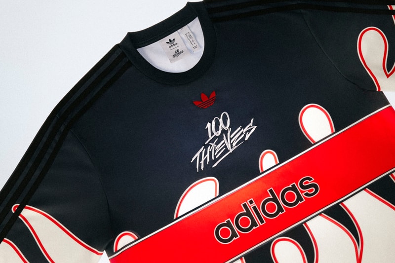 adidas Originals and 100 Thieves Run It Back collab capsule release info sneaker fashion footwear palos hill 