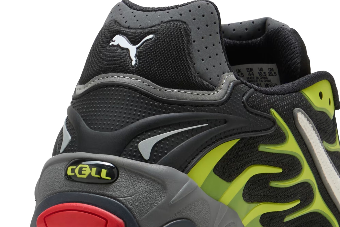 A$AP Rocky x Puma Inhale Thông tin phát hành Colorways mới "PUMA Black-Warm White-Lime Pow,""Warm White-PUMA Black-Pelé Yellow" 402456-01 402459-01