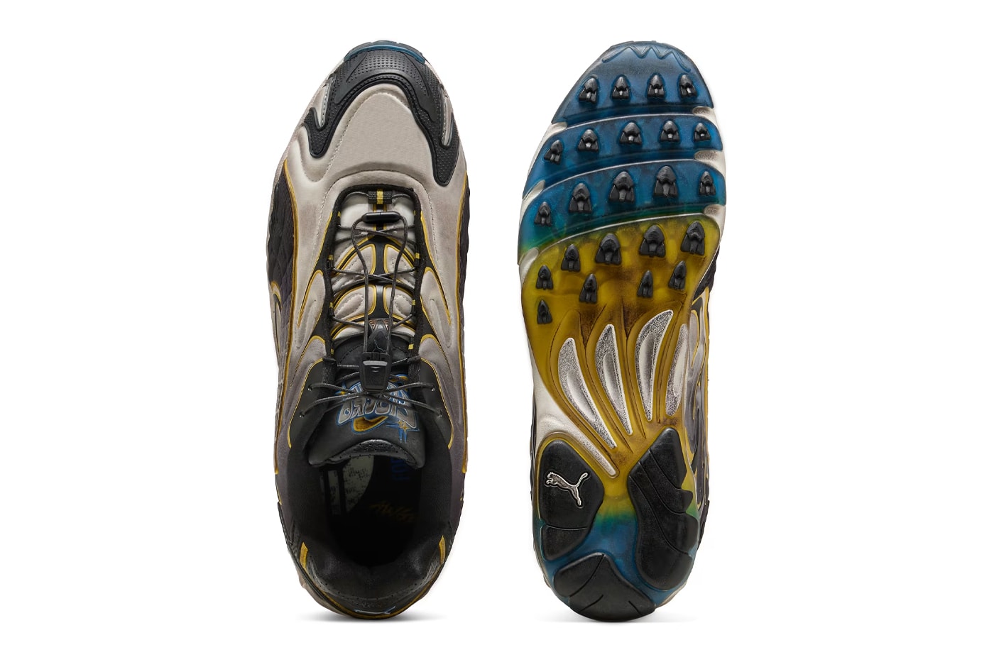 A$AP Rocky x Puma Inhale Thông tin phát hành Colorways mới "PUMA Black-Warm White-Lime Pow,""Warm White-PUMA Black-Pelé Yellow" 402456-01 402459-01