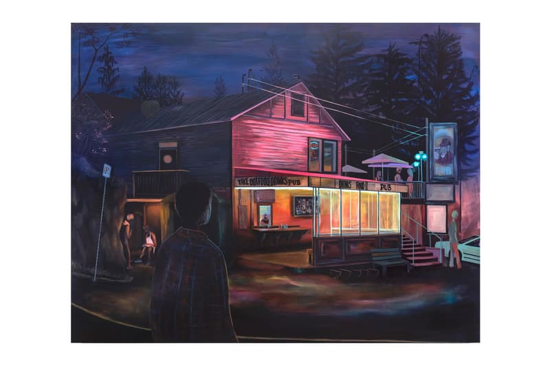 Danielle Roberts Solo Exhibition Fredericks Freiser Phosphorescence Gasoline Painting Art Artworks New York