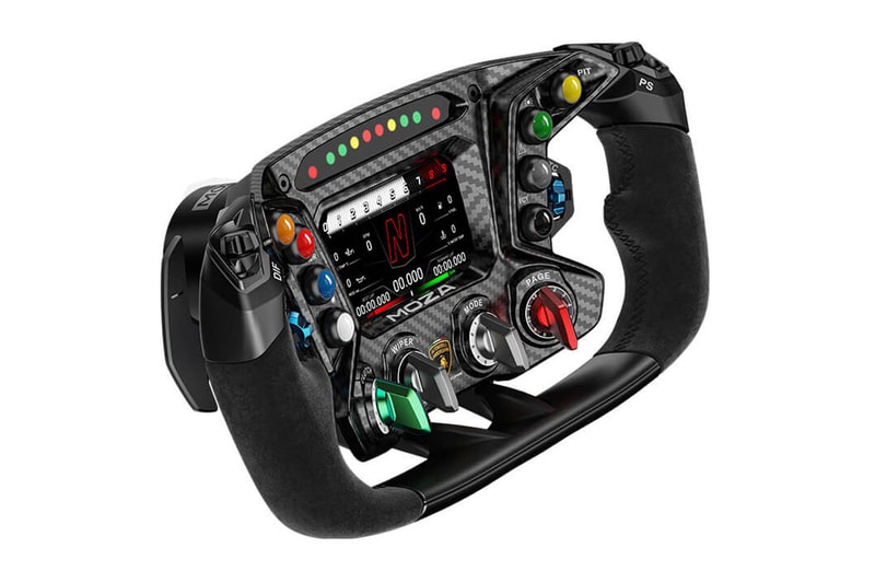 MOZA Racing x Lamborghini Essenza SCV12 Sim Wheel Release Info