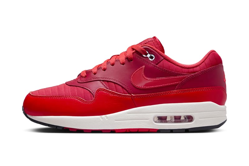 Nike Wraps The Air Max 1 in a Fiery "Gym Red" Colorway