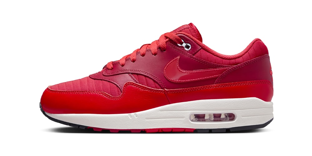 Nike Wraps The Air Max 1 in a Fiery "Gym Red" Colorway