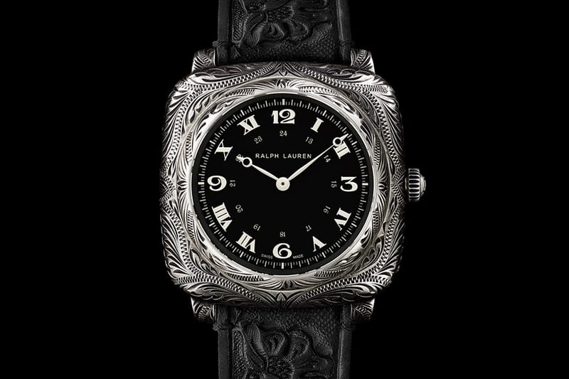 Ralph Lauren Unveils a Duo of Western Black Dial Cushion Wristwatches