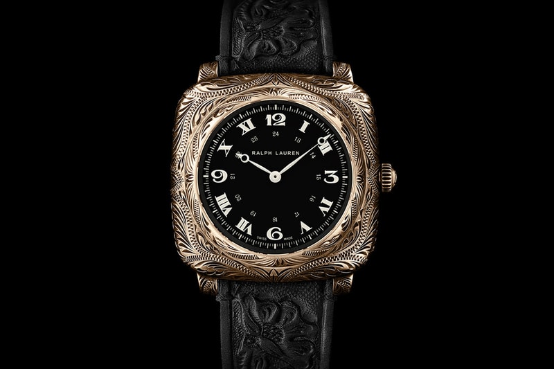 Ralph Lauren Western Black Dial Cushion Watches American Western Collection Release Info
