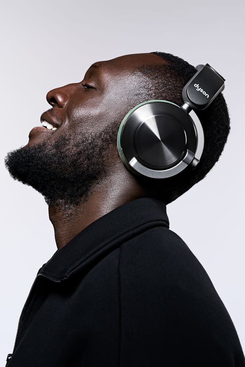 Dyson Stormzy OnTrac Headphones Music Grime UK Rap Raye UK Heavy is the Head Vossi Bop Songs Technology