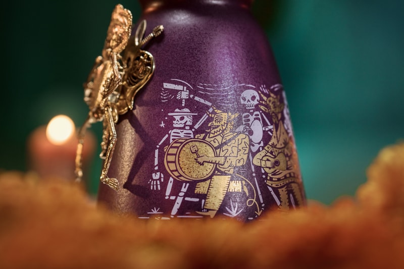 clase azul dia de muertos edition bottle alcohol food beverage